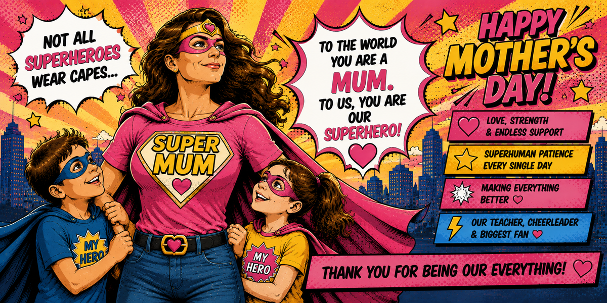 Super Mum Mug | Superhero Mum Gift | Mother’s Day Mug | Birthday Gift for Mum